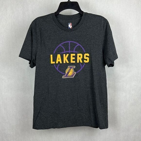 LA Lakers T-shirt Size Large Los Angeles NBA - Picture 1 of 6